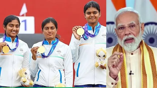 ఆసియా క్రీడల్లో పతకాలు సాధించిన భారత క్రీడాకారులకు ప్రధాని మోదీ అభినందనలు
