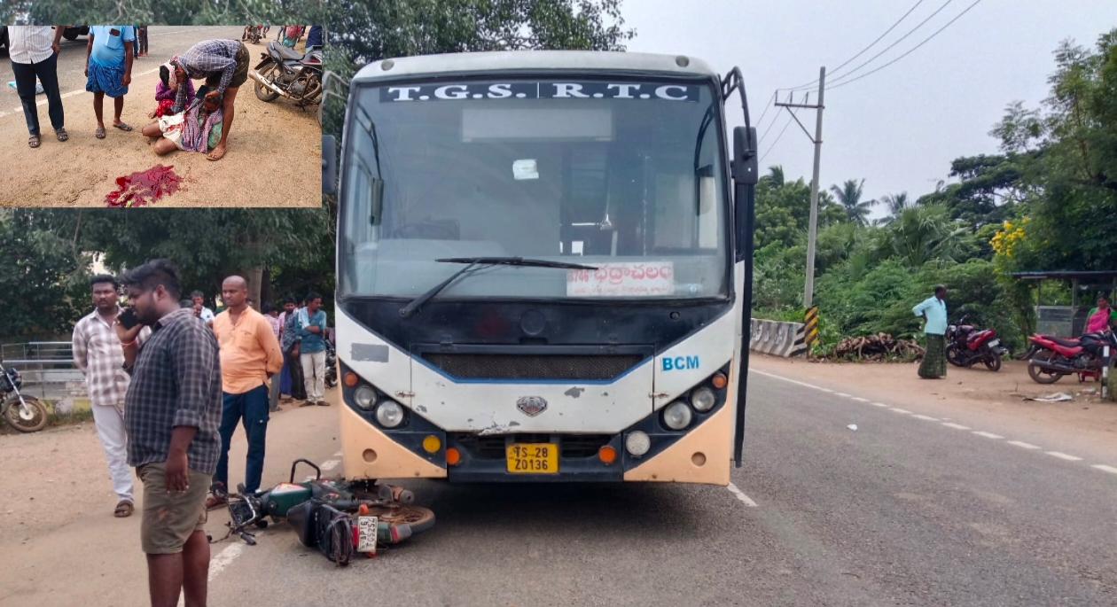 ఎన్టీఆర్ జిల్లాలో ఘోర రోడ్డు ప్రమాదం.. మహిళ మృతి